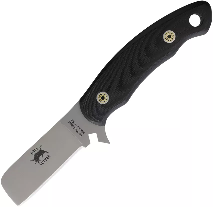 Bull Cutter Fixed Blade BlkG10