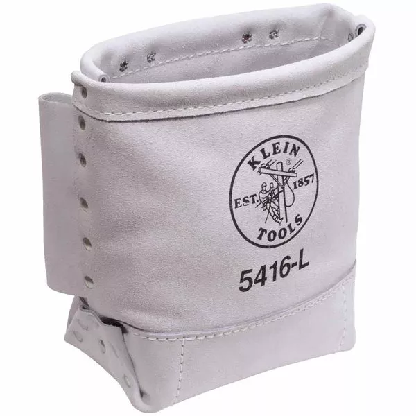 Bull-Pin and Bolt Bags, 3 Compartments, 10 in X 5 in, Leather 409-5416L