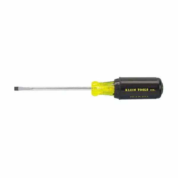 Cabinet-Tip Cushion-Grip Screwdriver, 3/16 in, 7 3/4 in Overall L 409-601-4