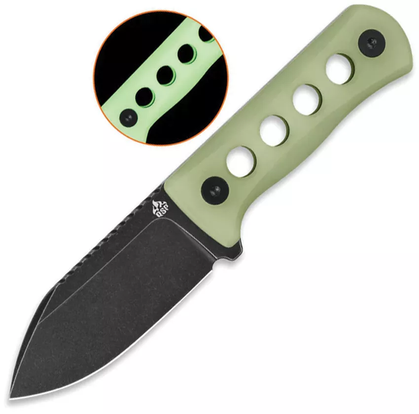 Canary Neck Knife BSW GITD