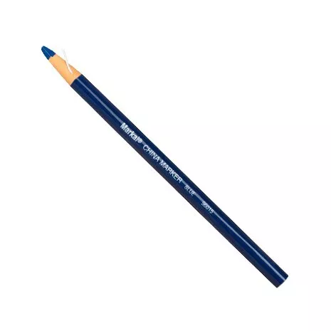 China Marker, Blue, Paper-Wrapped Grease Penicel 434-96015