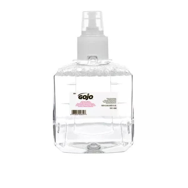 Clear and Mild Foam Handwash Refill, 1200 mL, Bottle with Dispensing Valve, for LTX-12 Dispenser 315-1911-02