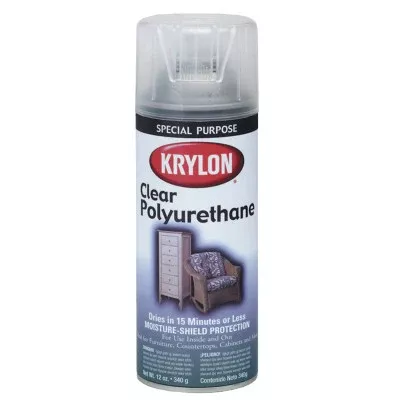 Clear Polyurethane Coatings, 11 oz Aerosol Can, Gloss 425-K07005777