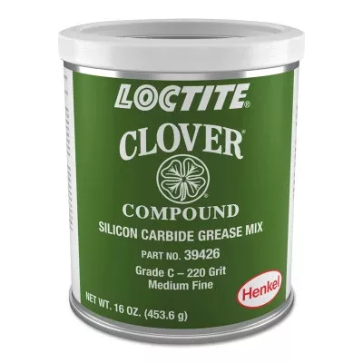 Clover Silicon Carbide Grease Mix, 1 lb, Can, 220 Grit 442-232922