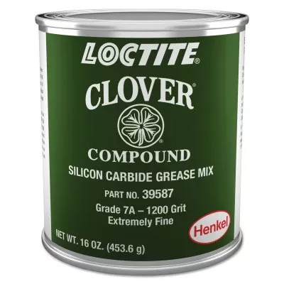 CloverSilicon Carbide Grease Mix, 1 lb, Can, 1200 Grit 442-233246