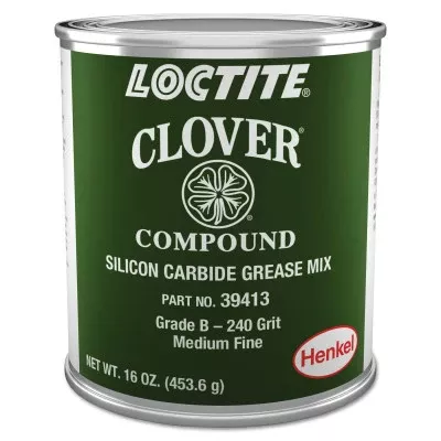 CloverSilicon Carbide Grease Mix, 1 lb, Can, 240 Grit 442-232895
