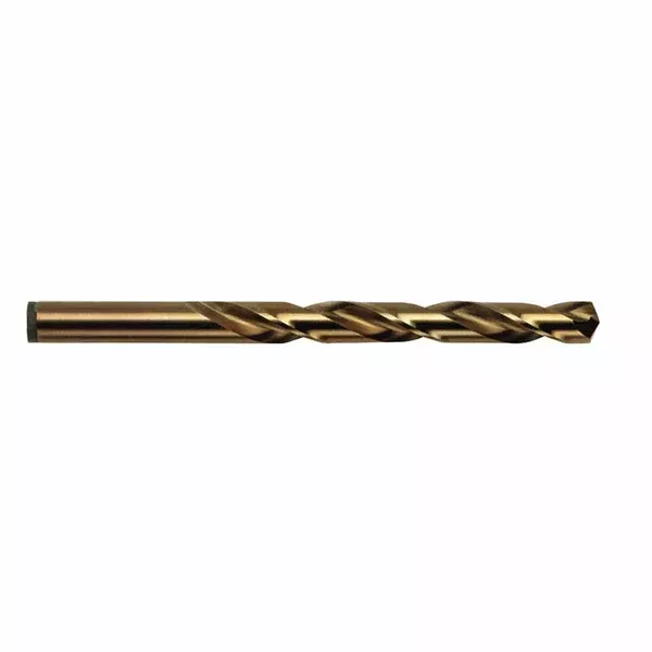 Cobalt High Speed Steel Fractional Straight Shank Jobber Length Drill Bit, 1/4 in 585-63116