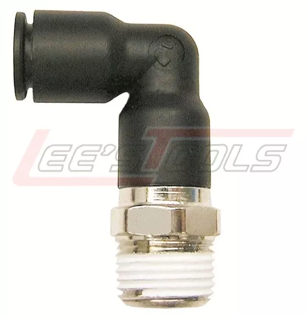 COILHOSE PNEUMATICSCL670404SCoilock Extended Elbow, 1/4" OD x 1/4" MPT