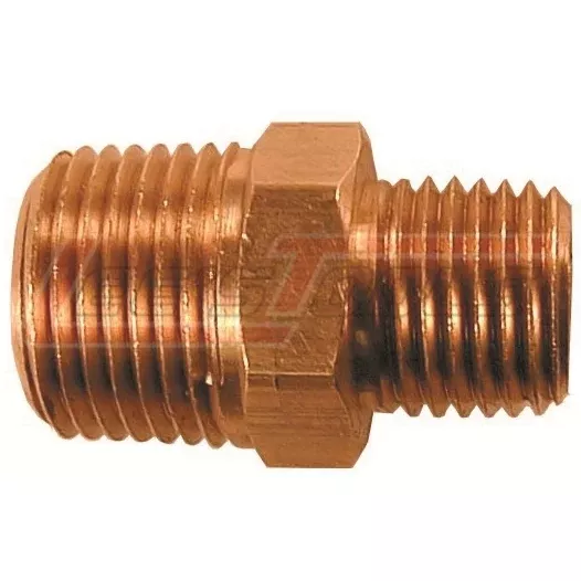 COILHOSE PNEUMATICSH0604Hex Nipple, 3/8" MPT x 1/4" MPT