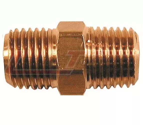 COILHOSE PNEUMATICSH0606Hex Nipple, 3/8" MPT x 3/8" MPT