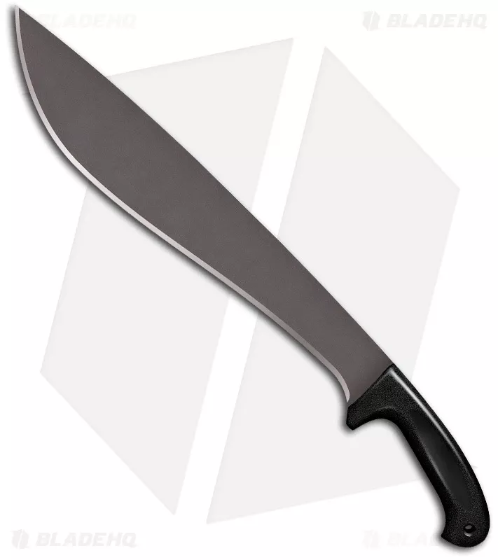 Cold Steel Jungle Machete Knife (16″ Black Plain) 97JMS