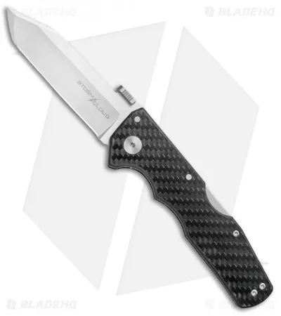 Cold Steel Storm Cloud Tri-Ad Lock Knife G-10/CF (3.5″ Satin 20CV) 21TU