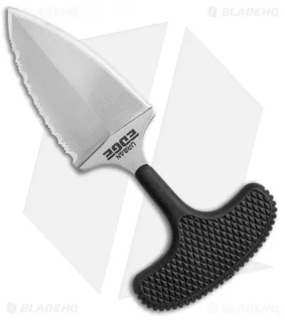 Cold Steel Urban Edge Push Dagger Fixed Blade Knife (2.5″ Satin Serr) 43XLS