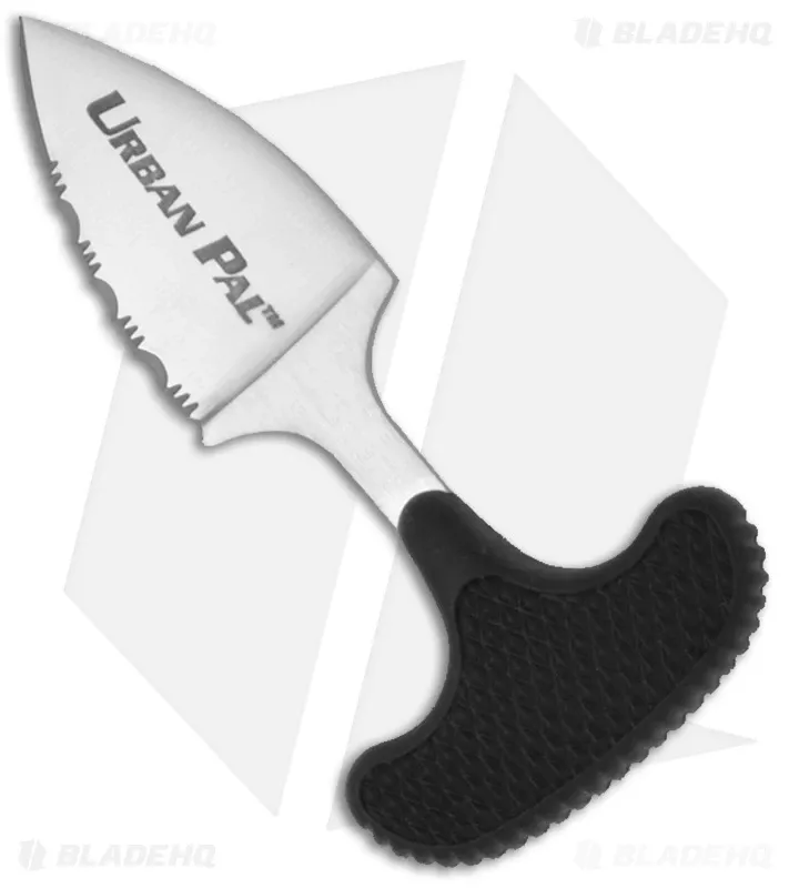 Cold Steel Urban Pal Push Knife (1.5″ Satin Serr) 43LS