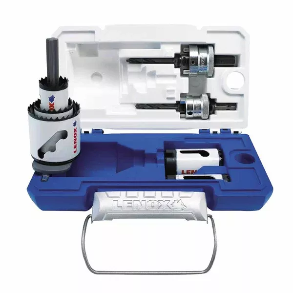 Contractor's Speed Slot Hole Saw Mini Kit w/Case, 8 Piece, 7/8 in-2 in Cut Diam. 433-1815140