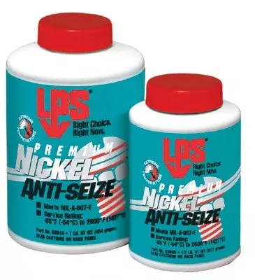 Copper Anti-Seize Lubricants, 1/2 lb Brush Top Bottle 428-03908