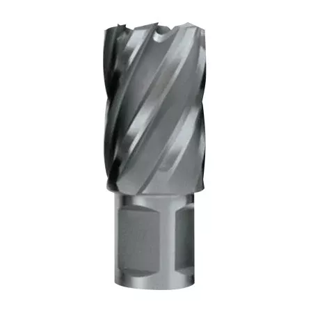 Cyclone HSS Premium Grade Annular Cutter, 11/16 in dia x 1 in Depth, 3/4 in Weldon Shank, Includes Pilot Pin 510-CC687