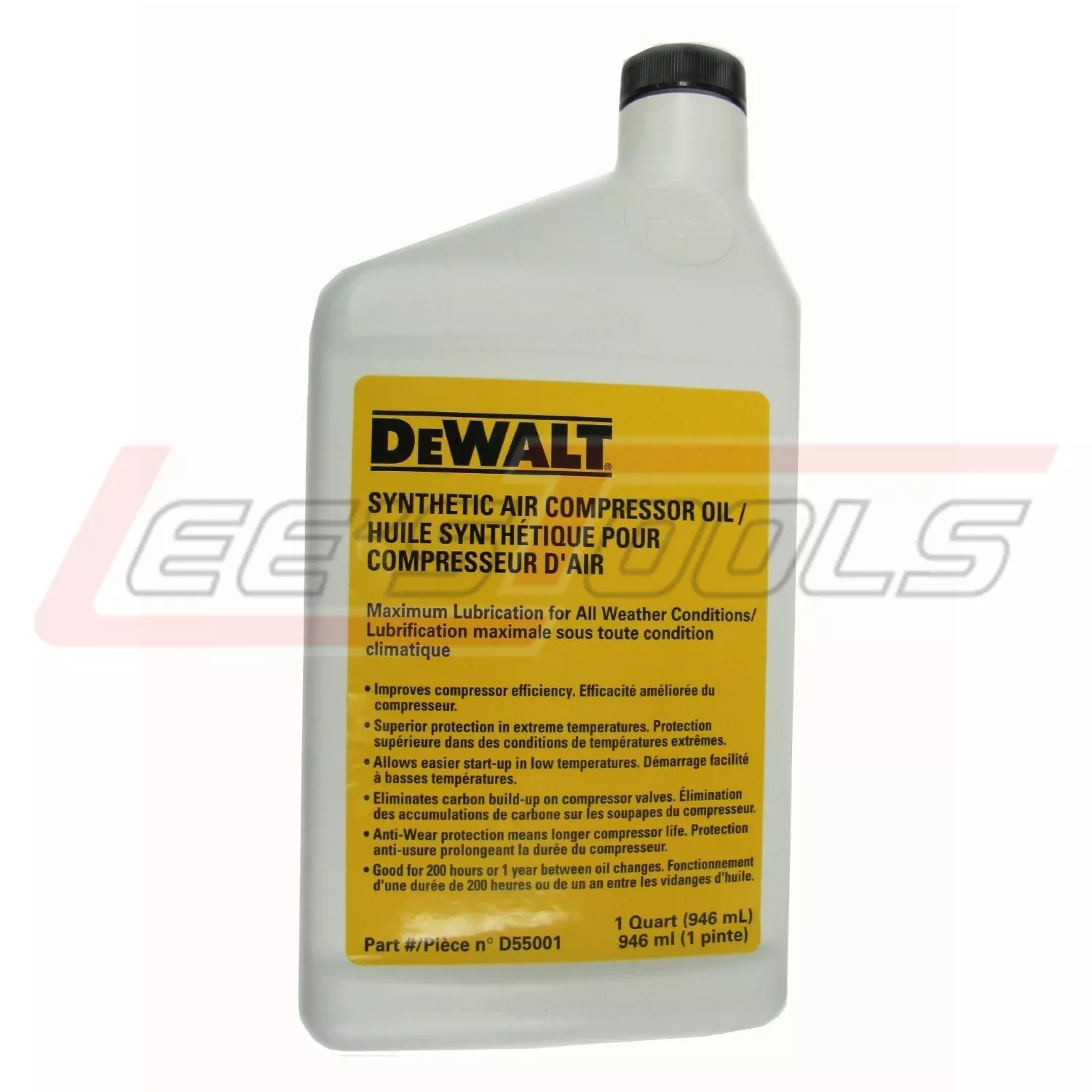 DEWALTD55001OIL SYNTHETIC 1 QUART (F/COMPRESSOR)