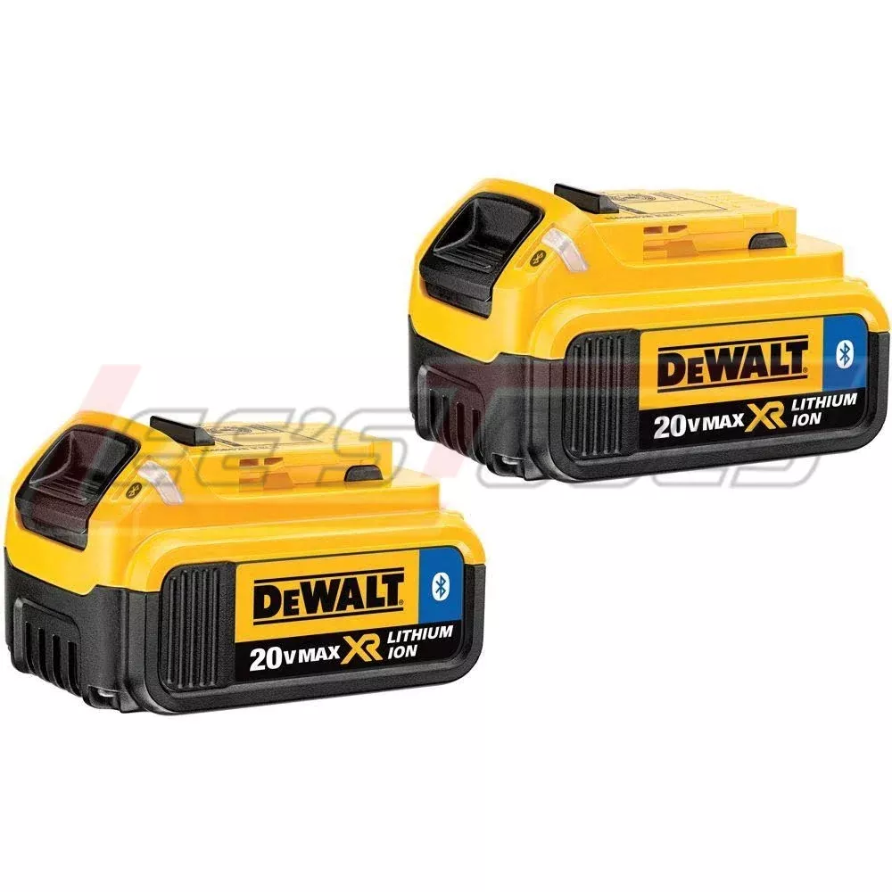 DEWALTDCB204BT-220V MAX 4.0 AH LI-ION 2-PACK W/ BLE
