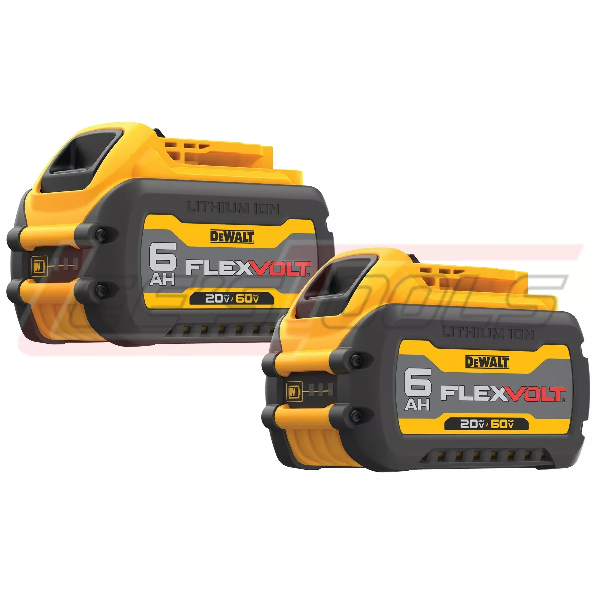 DEWALTDCB606-220/60V MAX FLEXVOLT 6.0AH 2-PACK KIT