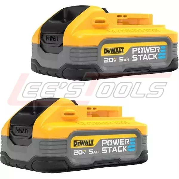 DEWALTDCBP520-2POWER STACK 5AH BATTERY 2-PACK