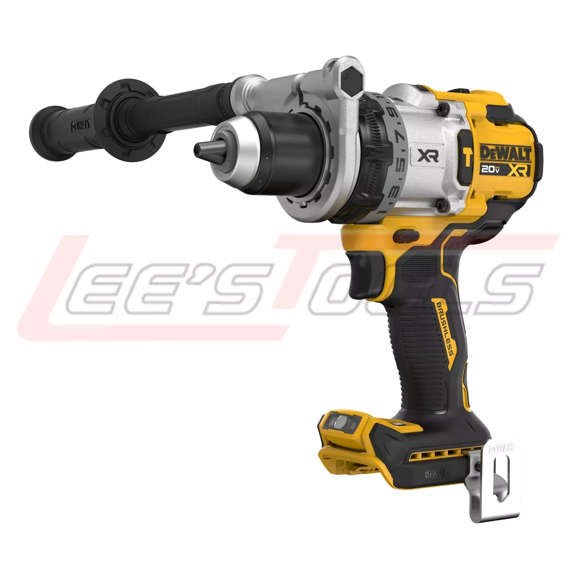 DEWALTDCD1007B20V MAX* XR Brushless Cordless 1/2 in. 3-Speed Hammer Drill (Tool Only)