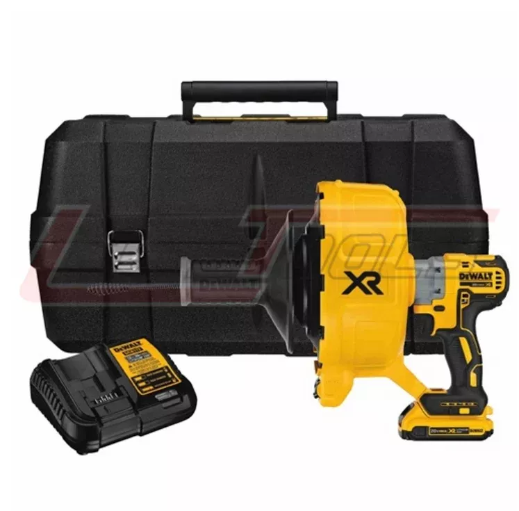 DEWALTDCD200D120V MAX XR DRAIN SNAKE KIT