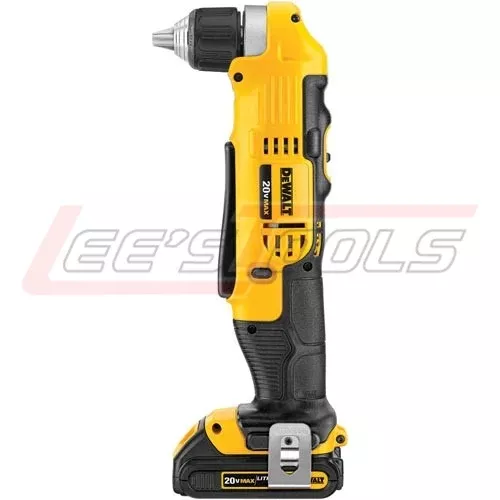 DEWALTDCD740C120V MAX 3/8IN RIGHT ANGLE DRILL / DRIVER