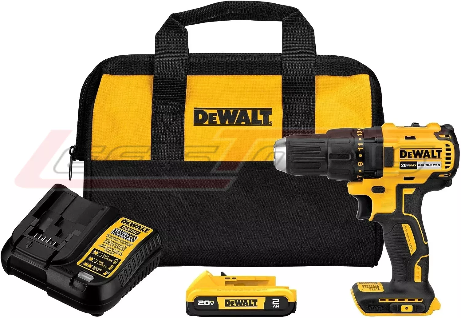 DEWALTDCD777D120V MAX COMPACT BRSHLS DRILL/DRIVE