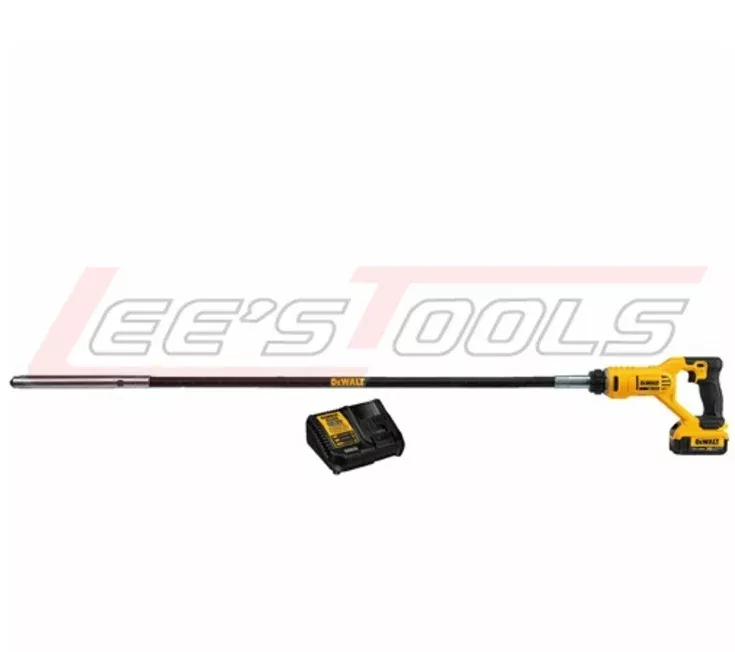 DEWALTDCE531M120V MAX CONCRETE PENCIL VIBRATOR KIT