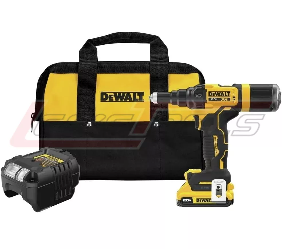 DEWALTDCF403D120V MAX 3/16 RIVET TOOL 2.0AH KIT