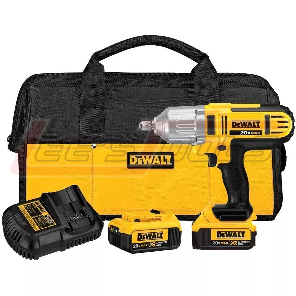 DEWALTDCF889HM220V MAX 1/2" HT WRENCH HOG RING (4.0Ah)