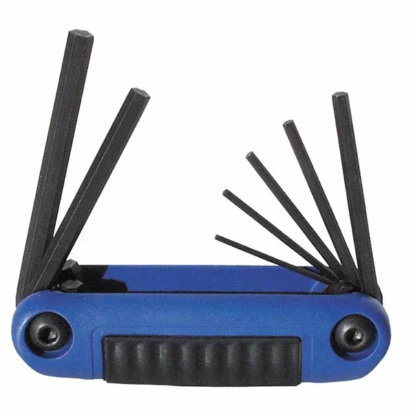 Ergo-Fold Hex Key Set, 7 per set, Hex Tip, Metric 269-25171