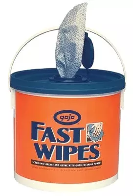FAST WIPES Hand Cleaning Towels, Citrus, Wet Wipe Bucket, 225 315-6299-02