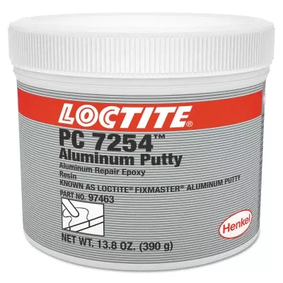 Fixmaster Aluminum Putty, 1 lb, Kit, Aluminum 442-235615