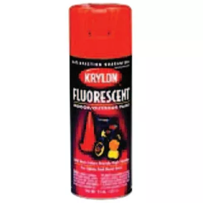 Fluorescent Paints, 11 oz Aerosol Can, Yellow Orange 425-K03102777