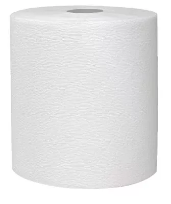Hard Roll Paper Towel, White, 8 in W x 425 ft L, 1-Ply, 12 RL/CA 412-01080