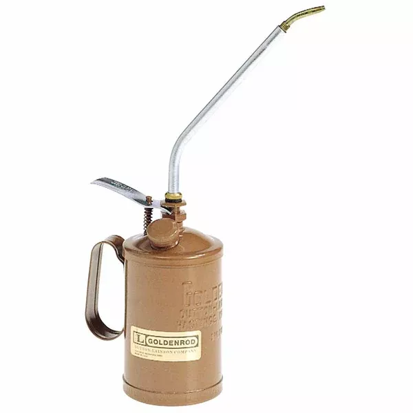 Heavy Duty Pump Oilers, 1 qt, Lever Action, Angle 12 in Spout 250-120-A2