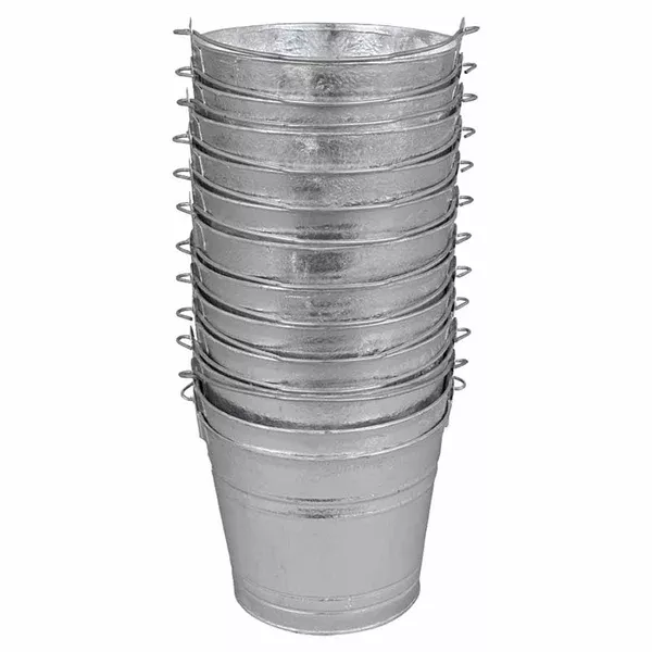 Hot-Dipped Galvanized Pail, 12 qt 455-12QT