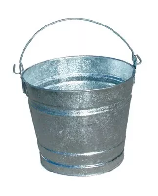 Hot-Dipped Galvanized Pail, 14 qt 455-14QT