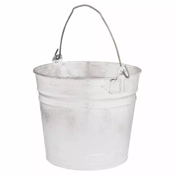 Hot-Dipped Galvanized Pail, 8 qt 455-8QT
