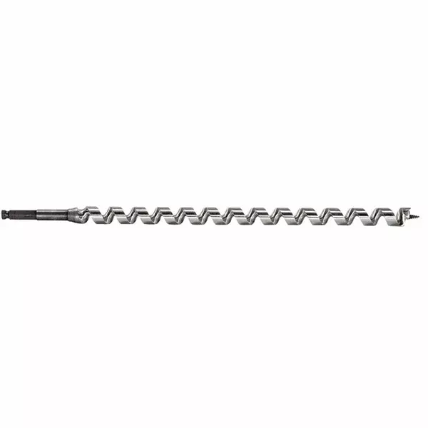 Impact Wrench Utility Pole Auger Bits, 11/16 in X 24 in, 7/16 in Shank 585-48211
