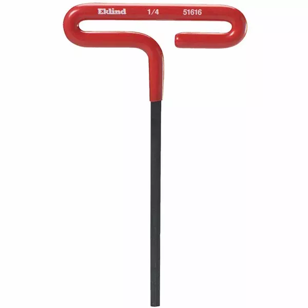Individual Cushion Grip Hex T-Keys, 3/32 in, 6 in Long, Black Oxide 269-51606