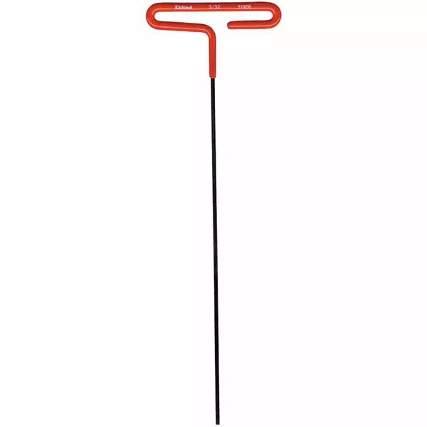 Individual Cushion Grip Hex T-Keys, 5/32 in, 9 in Long, Black Oxide 269-51910