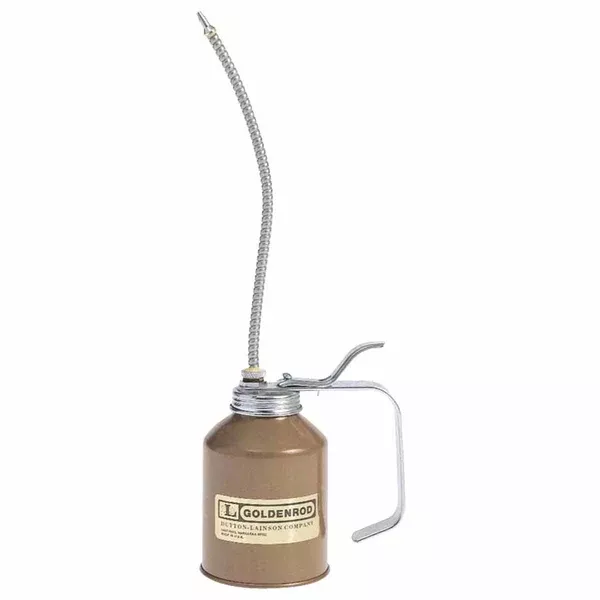 Industrial Pump Oiler, 16 oz, Lever Action, Flexible 8 in Spout 250-727