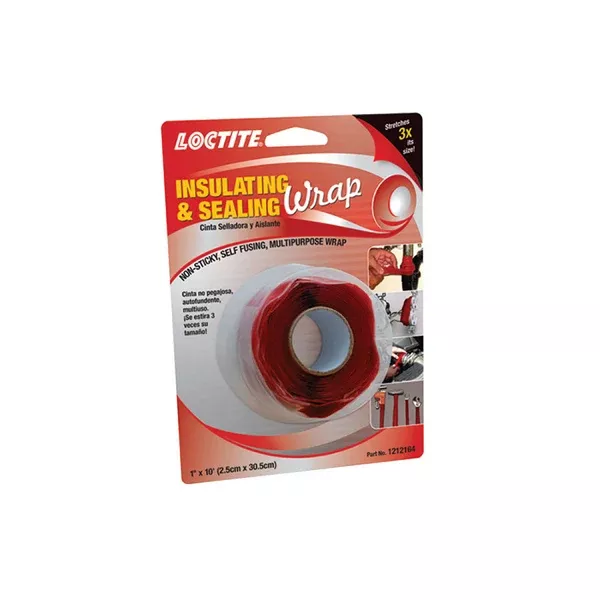 Insulating and Sealing Wraps, 2 in X 1 in, Red 442-1212164