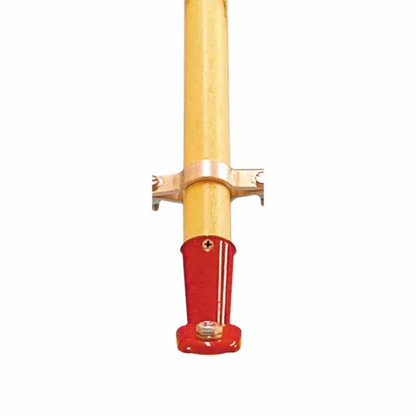 Iron Connector Handle, Hardwood/Metal, 60 in L x 1 1/8 in dia 455-D-60