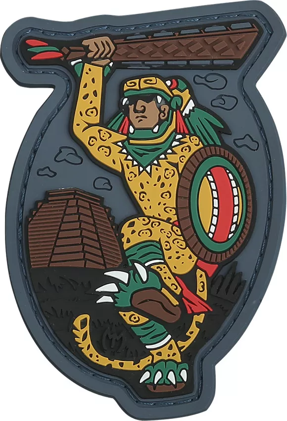 Jaguar Warrior Patch Color