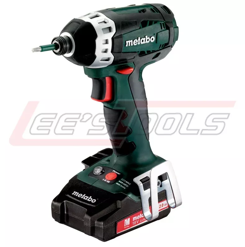 METABO60219662018V 1/4" HexImpact Driver 2.0Ah Kit