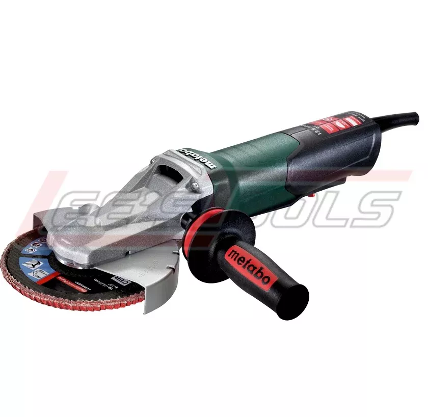 METABO6130844206" FLAT HEAD GRINDER - 13.5 AMP w/Paddle